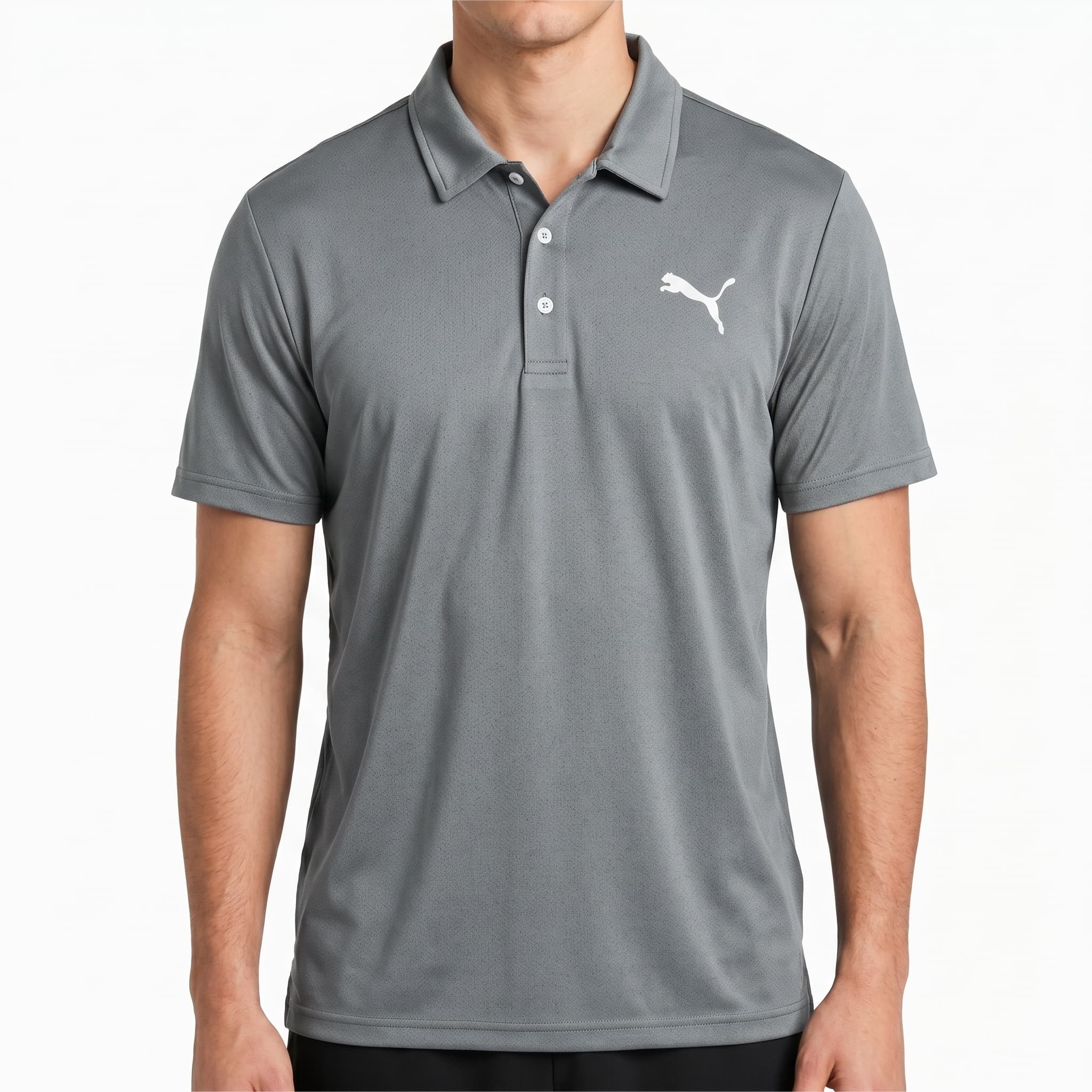 Branded Men's Premium Short Sleeve Performance Golf Polo T-Shirt