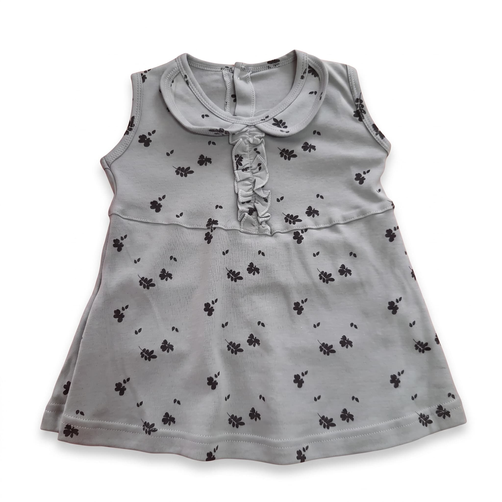 Baby Girl Floral Sleeveless Summer Dress
